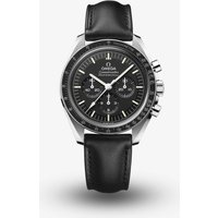 OMEGA Mens Speedmaster Moonwatch Professional Co-Axial Master Chronometer Black Leather Strap Watch 310.32.42.50.01.002