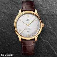 Ex-Display OMEGA Mens De Ville Prestige Master Chronometer White Dial Watch 434.53.40.20.02.002
