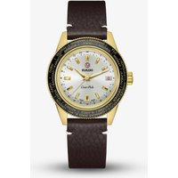 Rado Mens Limited Edition Captain Cook Over-Pole Brown Leather Strap Watch R32193018