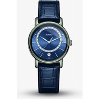 Rado Ladies DiaMaster Diamonds Quartz Blue Leather Strap Watch R14064725