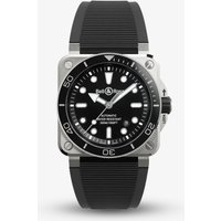 Bell & Ross BR 03 Diver Black Steel Rubber Watch BR03A-D-BL-ST/SRB