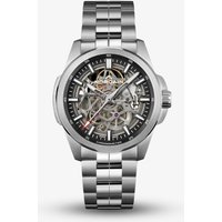 NORQAIN Independence Skeleton Silver Bracelet Watch N3000.07S01.B01.S01