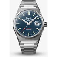 BALL Mens Roadmaster Perseverer Navy Blue Dial Watch NM9050C-S1-BE