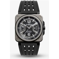 Bell & Ross Mens BR-X3 Black Titanium Automatic Watch BRX3R-BL-TI/SRB