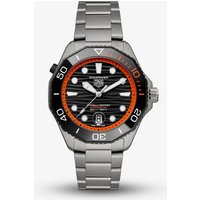 TAG Heuer Mens Limited Edition Aquaracer Professional 500 Date Orange & Black Dial Watch WBP5183.BF0010