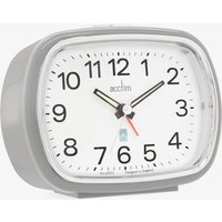 Acctim Camille Grey White Dial Alarm Clock 15467