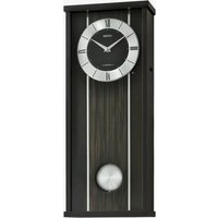 Seiko Clocks Traditional Pendulum Black Musical Wall Clock QXM396K