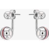 Tommy Hilfiger Ladies Logo Dropper Stud Earrings 2780496