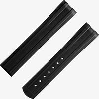 "Omega Seamaster Co-Axial Master Chronometer 42mm Rubber Black Original Watch Strap OM032CVZ015752"
