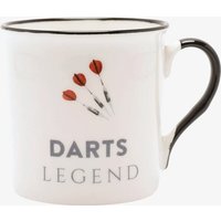 Harvey Makin Hobbies Darts Mug in White