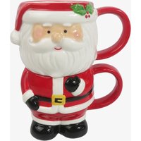Christmas Santa Stacking Mugs Homeware LP55795