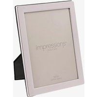 Impressions Silver Plated Flat Edge 5x7 Inch Photo Frame 3620S