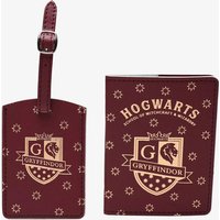 Harry Potter Gryffindor Passport And Luggage Tag Accessory Set WB274