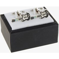 Equilibrium Silver Plated Guitar Cufflinks 54980