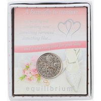 Equilibrium Lucky Sixpence Wedding Keepsake Gift 294835
