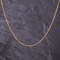 Second Hand 9ct Yellow Gold 18 Inch Curb Chain 41021658
