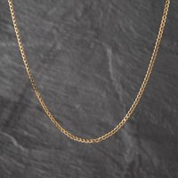 Second Hand 9ct Yellow Gold 20 Inch Curb Chain 41021732