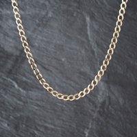 Second Hand 9ct Yellow Gold 20 Inch Curb Chain 41041854