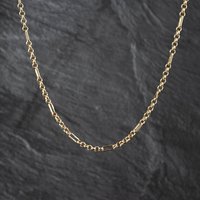 Second Hand 9ct Yellow Gold Seven Plus One Link 24 Inch Belcher Chain 41041878