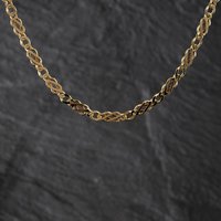 Second Hand 9ct Yellow Gold 18 Inch Byzantine Chain 41041884