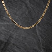 Second Hand 9ct Yellow Gold 18 Inch Curb Chain 41041890