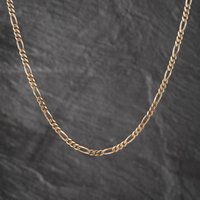 Second Hand 9ct Yellow Gold 18 Inch Figaro Chain 41041907