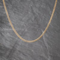 Second Hand 9ct Yellow Gold 16 Inch Curb Chain 41041922