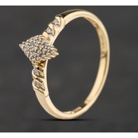 Second Hand 14ct Yellow Gold Ruby Five Stone Ring 41104542