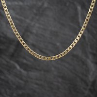 Second Hand 9ct Yellow Gold 18 Inch Curb Chain 41162390