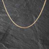 Second Hand 9ct Yellow Gold 18 Inch Curb Chain 41162431