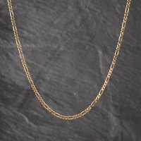 Second Hand 9ct Yellow Gold 20 Inch Figaro Chain 41162437