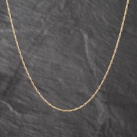Second Hand 9ct Yellow Gold 20 Inch Hayseed Chain 41162462