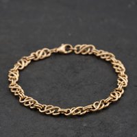 Second Hand 9ct Yellow Gold 7.5 Inch Celtic Bracelet 41281907