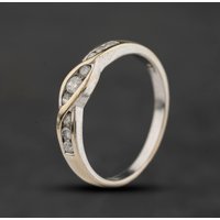 Second Hand 9ct White Gold 0.33ct Diamond Fancy Dress Ring 41384772