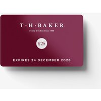 T H Baker £25 Gift Card 5701025