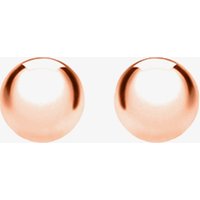 9ct Rose Gold Polished 4mm Ball Stud Earrings 5.55.5833