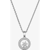 Chopard Happy Diamonds 18ct White Gold 0.25ct Diamond Necklace 79A018-1301