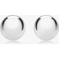T.H.Baker Women's Sterling Silver 8mm Ball Stud Earrings 8.55.5719