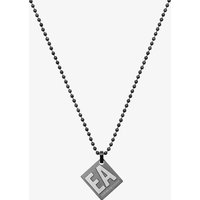 Emporio Armani Mens New Logo Stainless Steel Pendant Necklace EGS2754060
