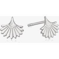 Daisy London Palms Sterling Silver Palm Fan Stud Earrings WE05_SLV