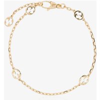 Gucci Interlocking 18ct Yellow Gold Bracelet YBA629904001017