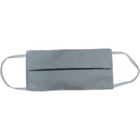 Cloud Grey Organic Cotton and Silk Face Mask For Children & Adults-X-Small