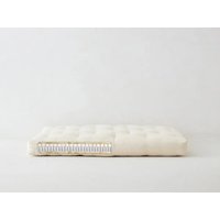 EcoSupport Pure Latex Futon Mattress - Pure Latex Mattress 8 Inch Medium Firm With Micro Coils & Wool - The Futon Shop-Vegan-Full Double X-Long