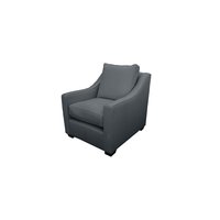 Victoria Chemical Free Loveseat - Chair - Ottoman - Natural Fabric Sofa-Chair-GREY HEMP - HEMPG