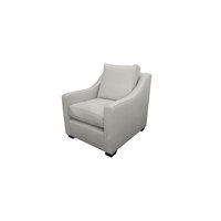 Victoria Chemical Free Loveseat - Chair - Ottoman - Natural Fabric Sofa-Chair-NATURAL HEMP - HEMPNT