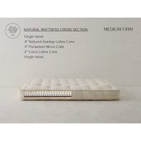 Support Lux Hand Tufted Luxury Wool Mattress -Eastern King