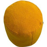 Round Pouf-Small-MUSTARD - Wooly 2023
