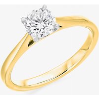 18ct Yellow Gold 0.70ct Brilliant Cut Diamond Solitaire Ring ENG23629MT N