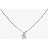 18ct White Gold 0.40ct Square Shaped Diamond Pendant NTP94D-18WG