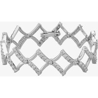 9ct White Gold 5.00ct Diamond Fancy Open Bracelet BR853W/500-10